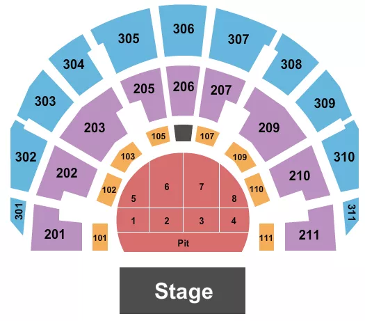 Orion Amphitheater Seating Chart
